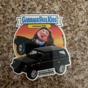 2023 SDCC GPK Garbage Pail Kids Sticker Greenlight Collectibles Tangled Tim